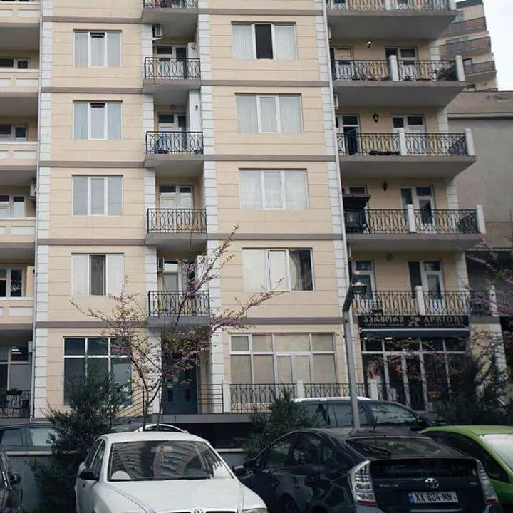 Apartment building exterior